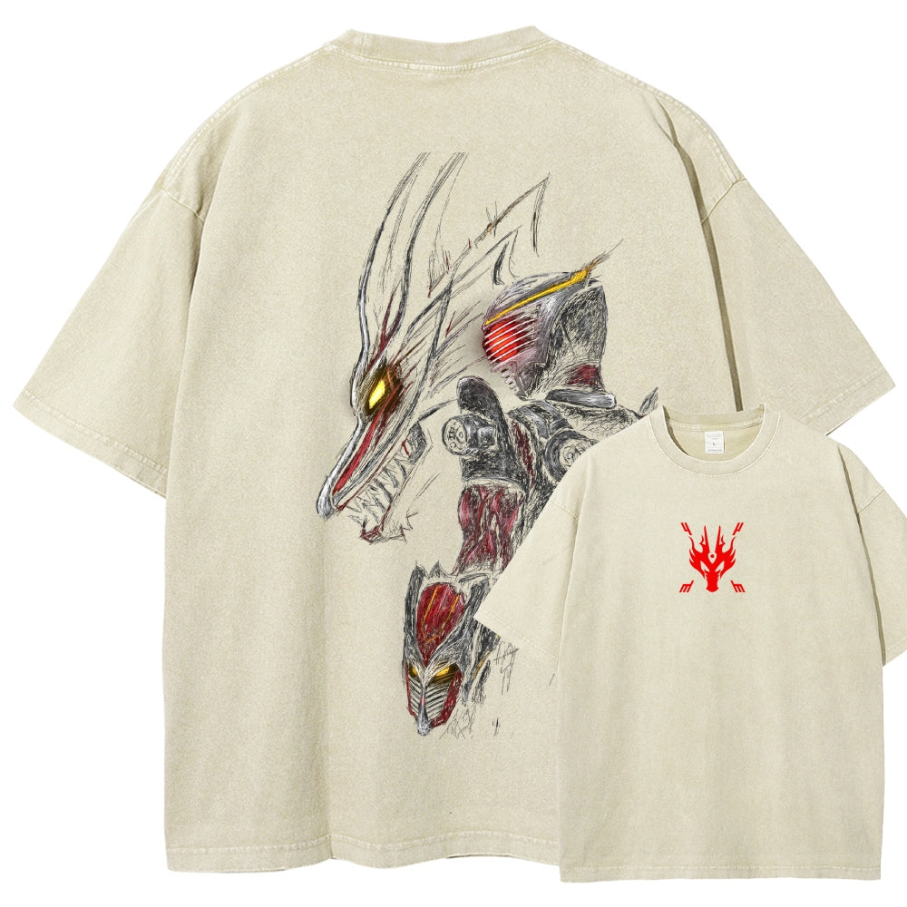 Kamen Rider Series Washed T-shirt 2606015995