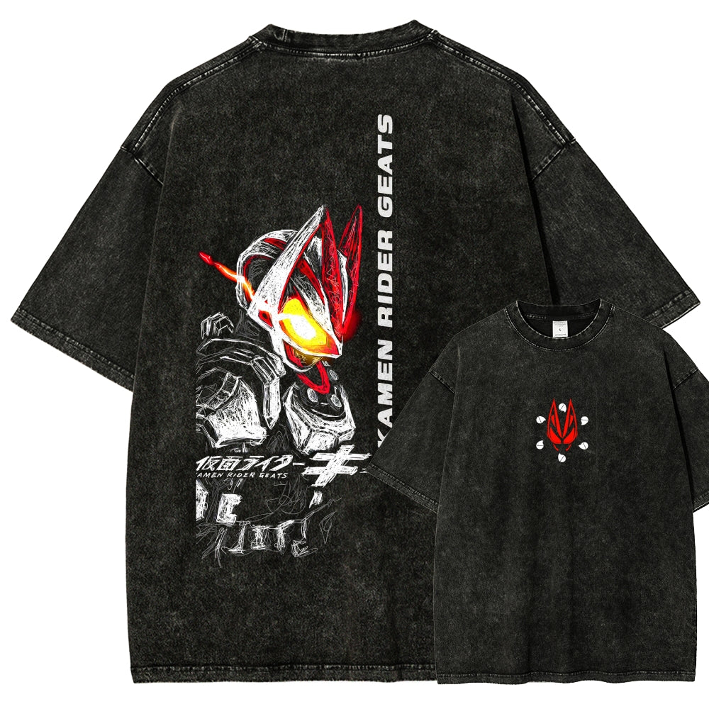 Kamen Rider Series Washed T-shirt 2606016003