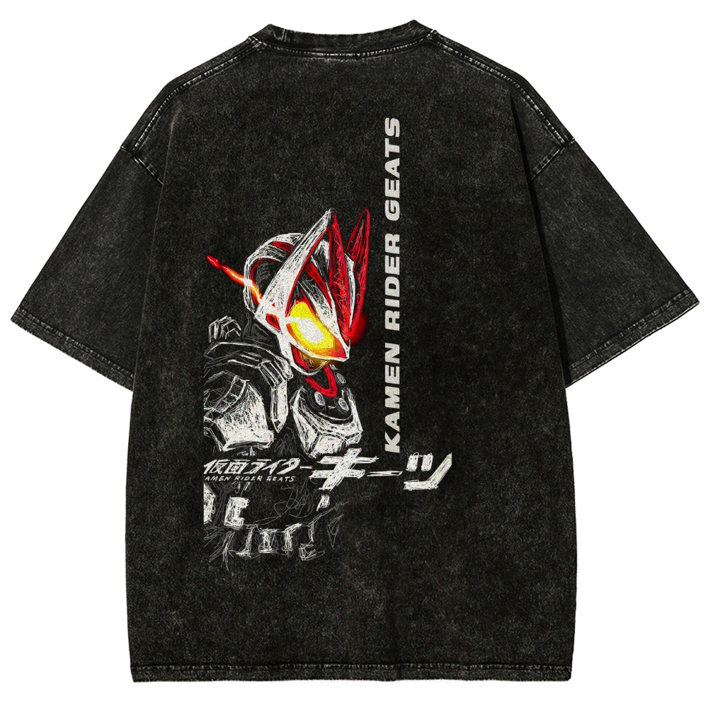 Kamen Rider Series Washed T-shirt 2606016003