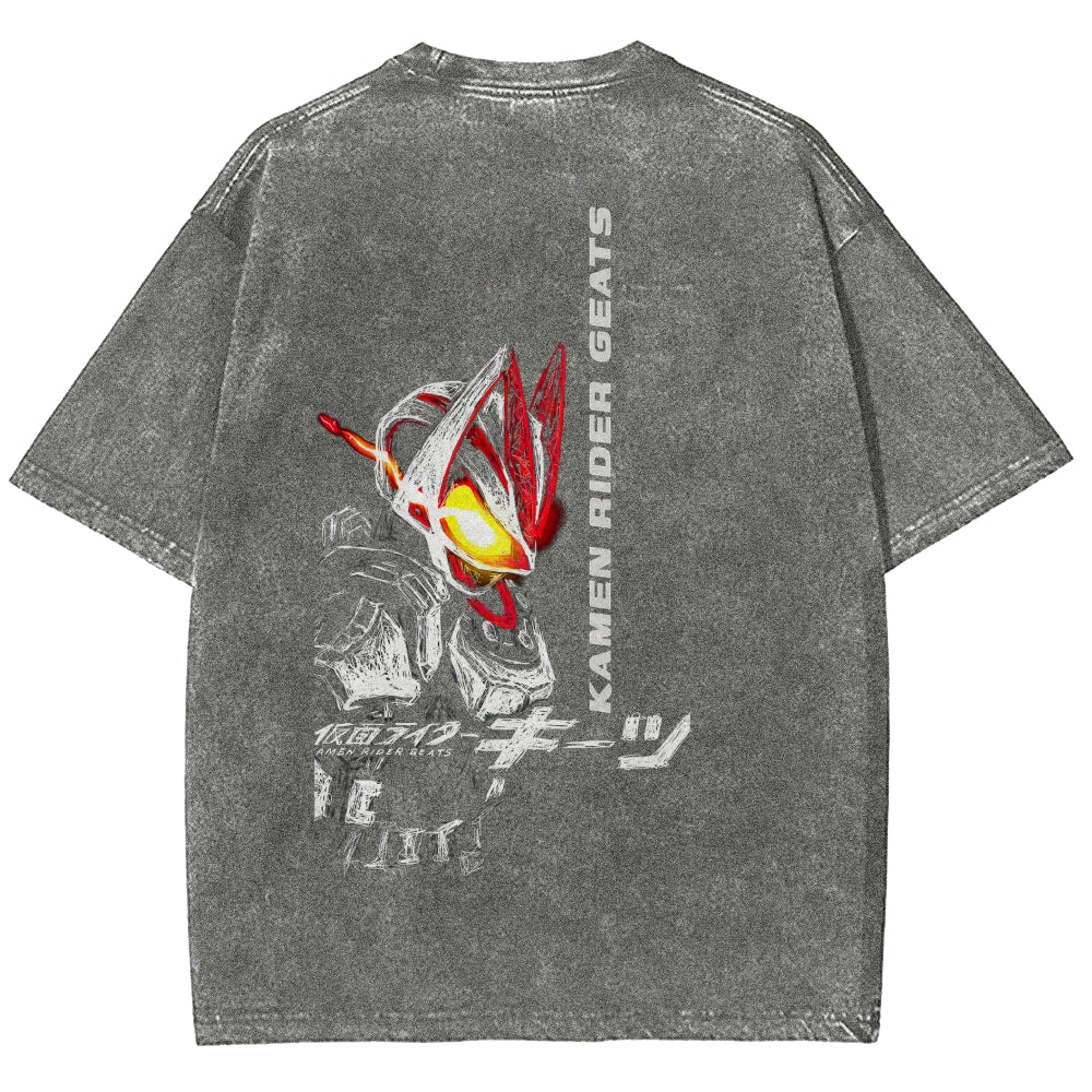Kamen Rider Series Washed T-shirt 2606016003