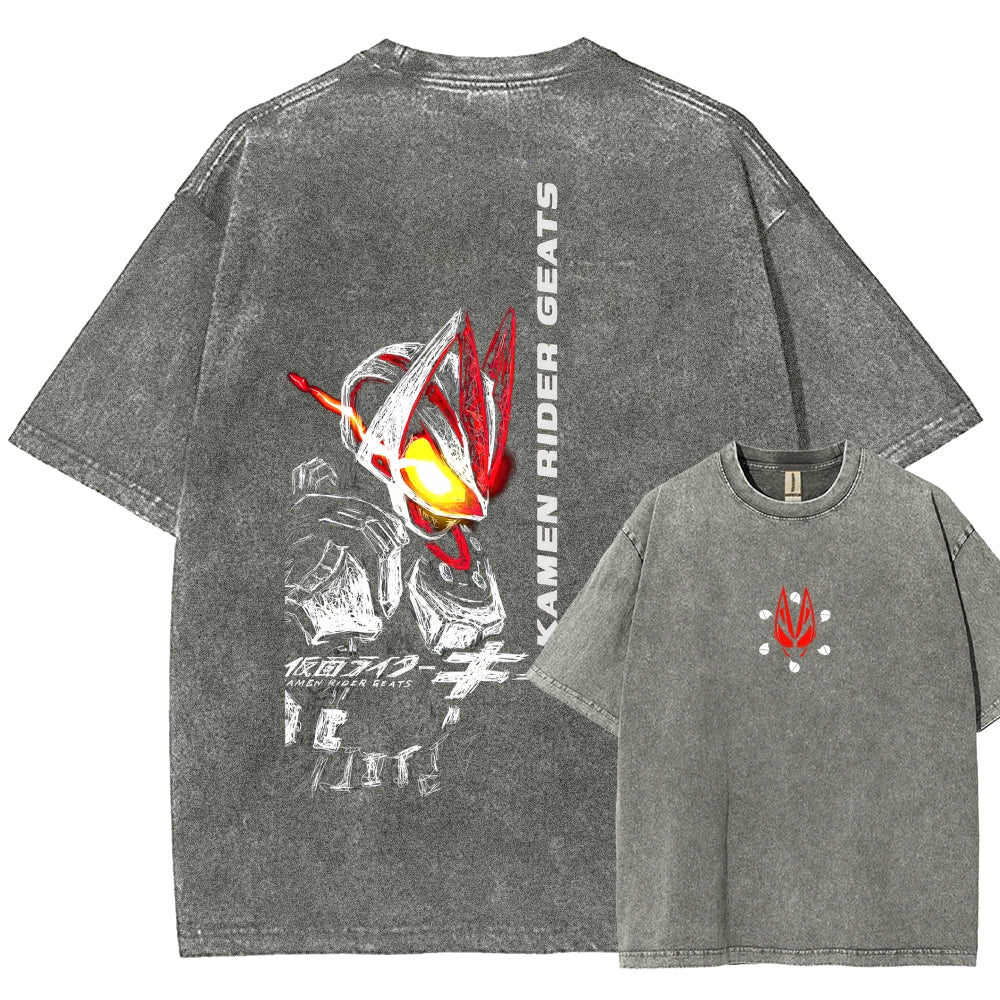 Kamen Rider Series Washed T-shirt 2606016003