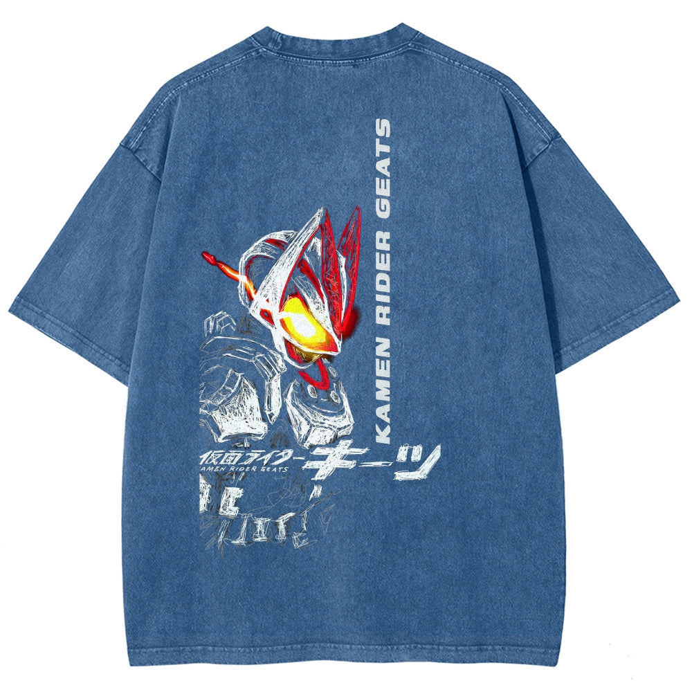 Kamen Rider Series Washed T-shirt 2606016003