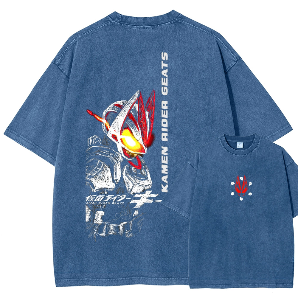 Kamen Rider Series Washed T-shirt 2606016003
