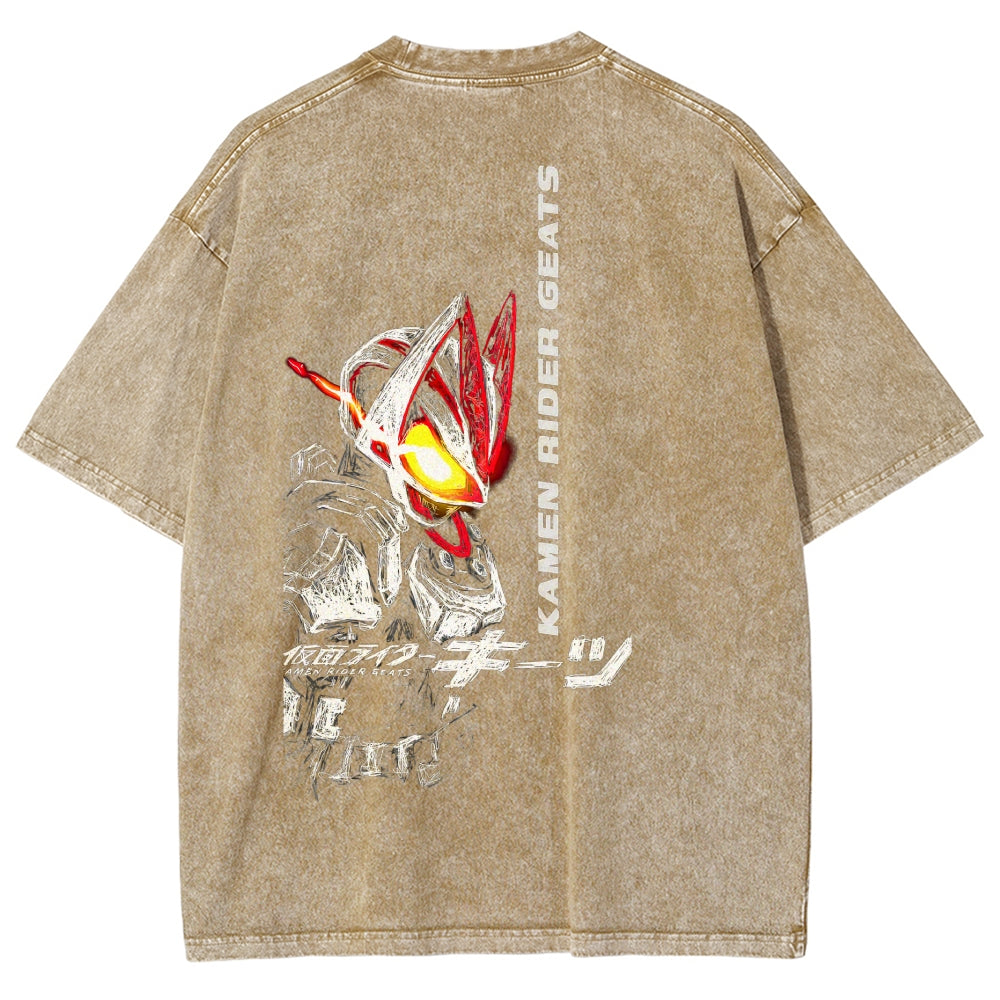 Kamen Rider Series Washed T-shirt 2606016003