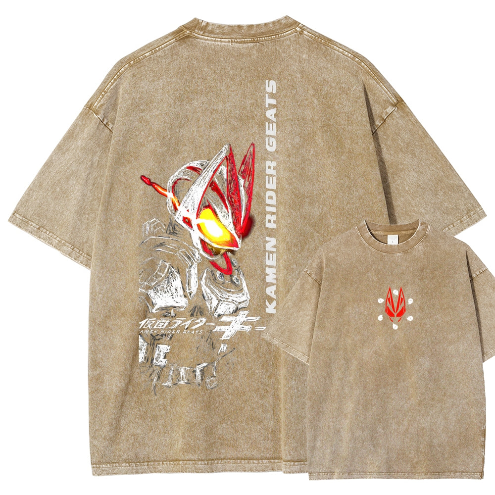 Kamen Rider Series Washed T-shirt 2606016003