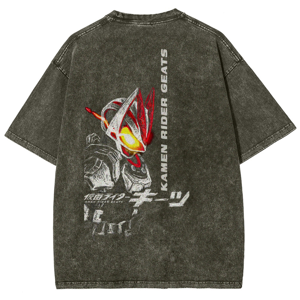 Kamen Rider Series Washed T-shirt 2606016003