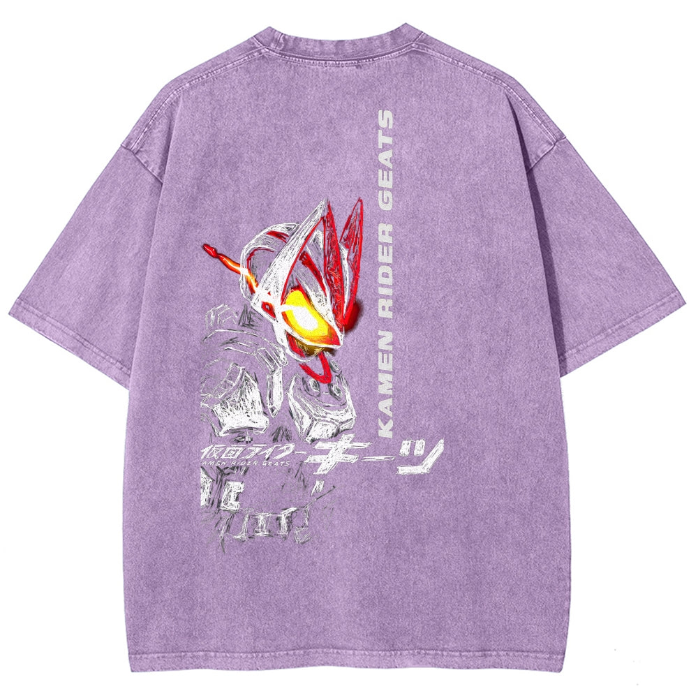 Kamen Rider Series Washed T-shirt 2606016003