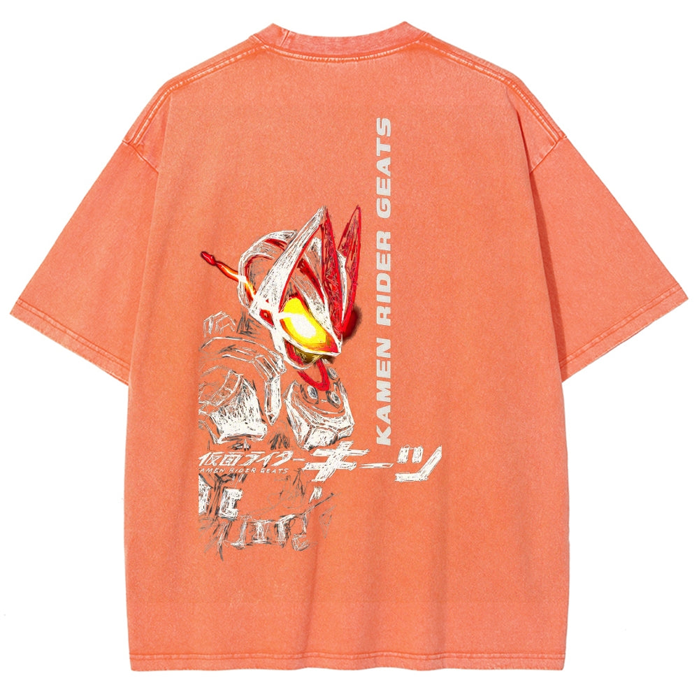 Kamen Rider Series Washed T-shirt 2606016003