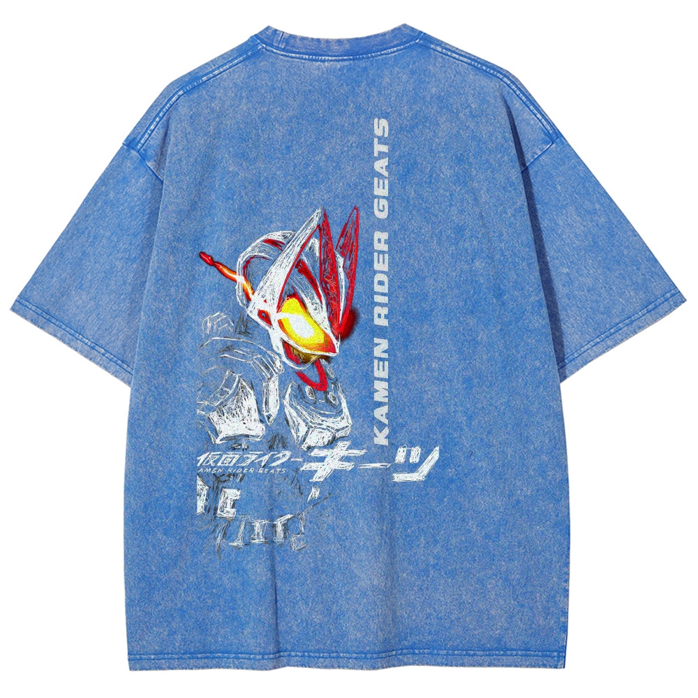 Kamen Rider Series Washed T-shirt 2606016003