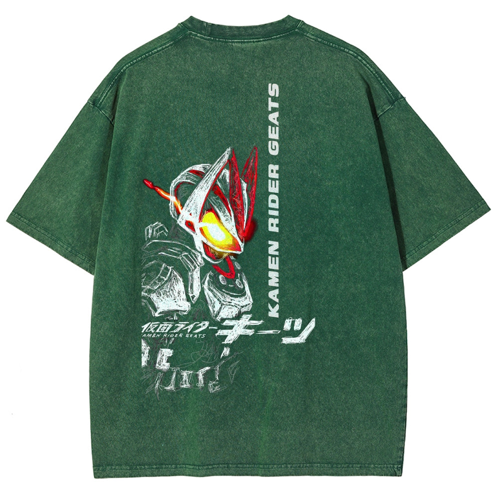 Kamen Rider Series Washed T-shirt 2606016003