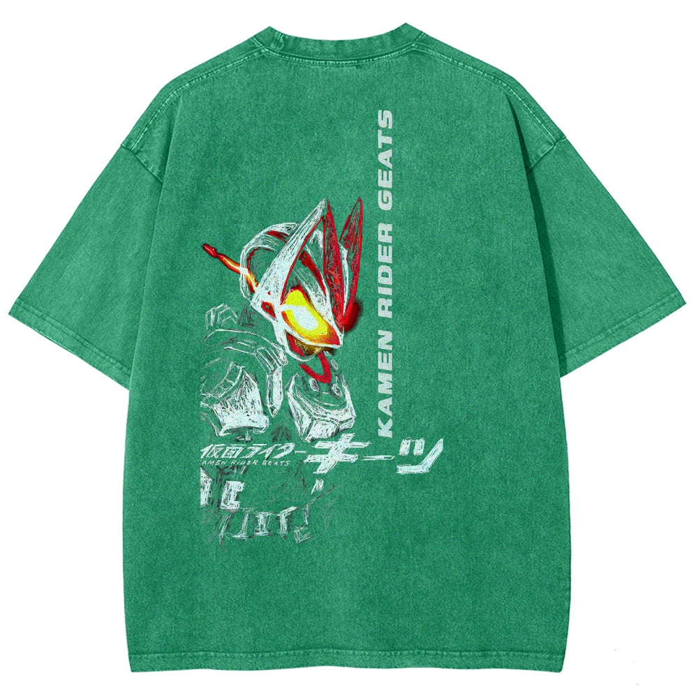 Kamen Rider Series Washed T-shirt 2606016003