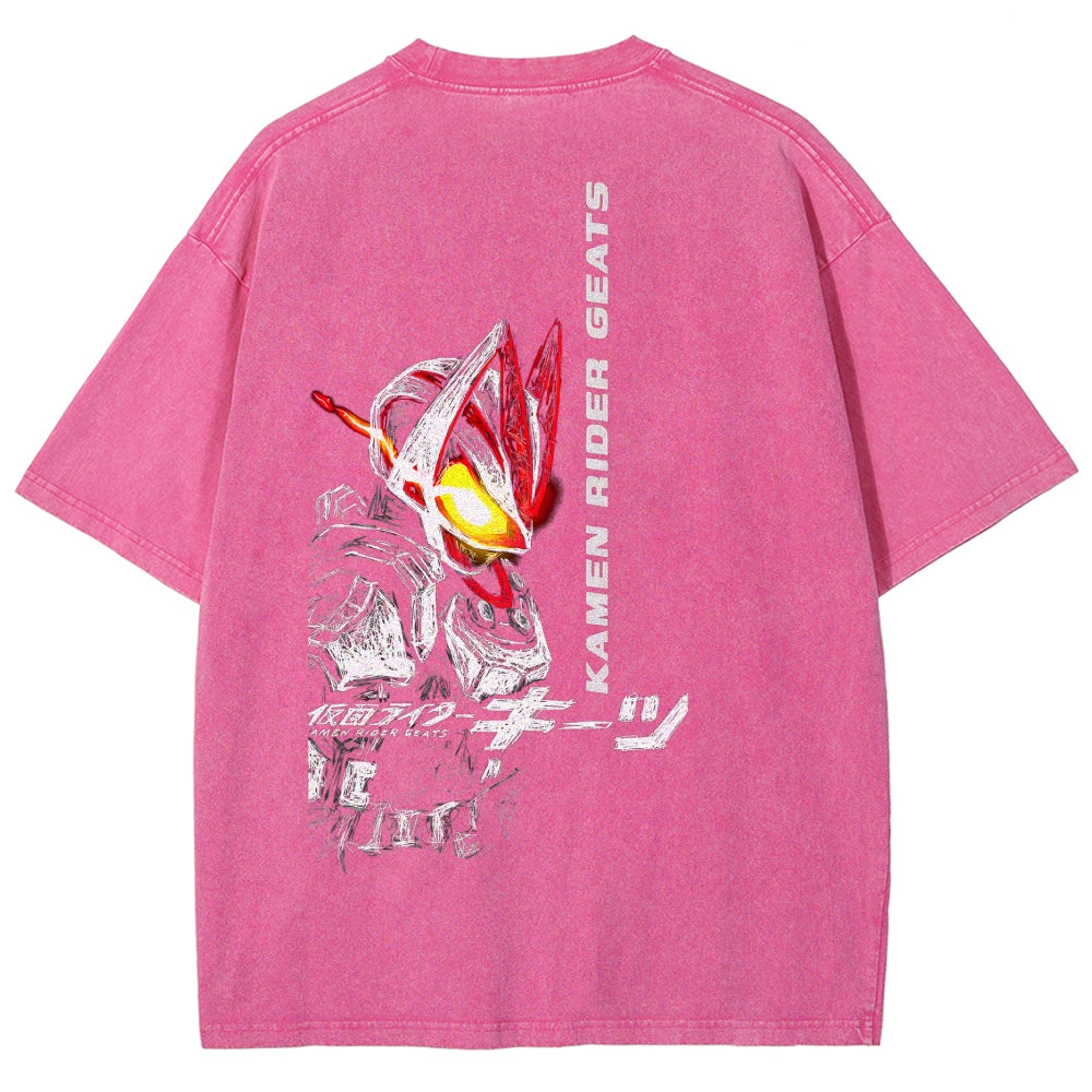 Kamen Rider Series Washed T-shirt 2606016003