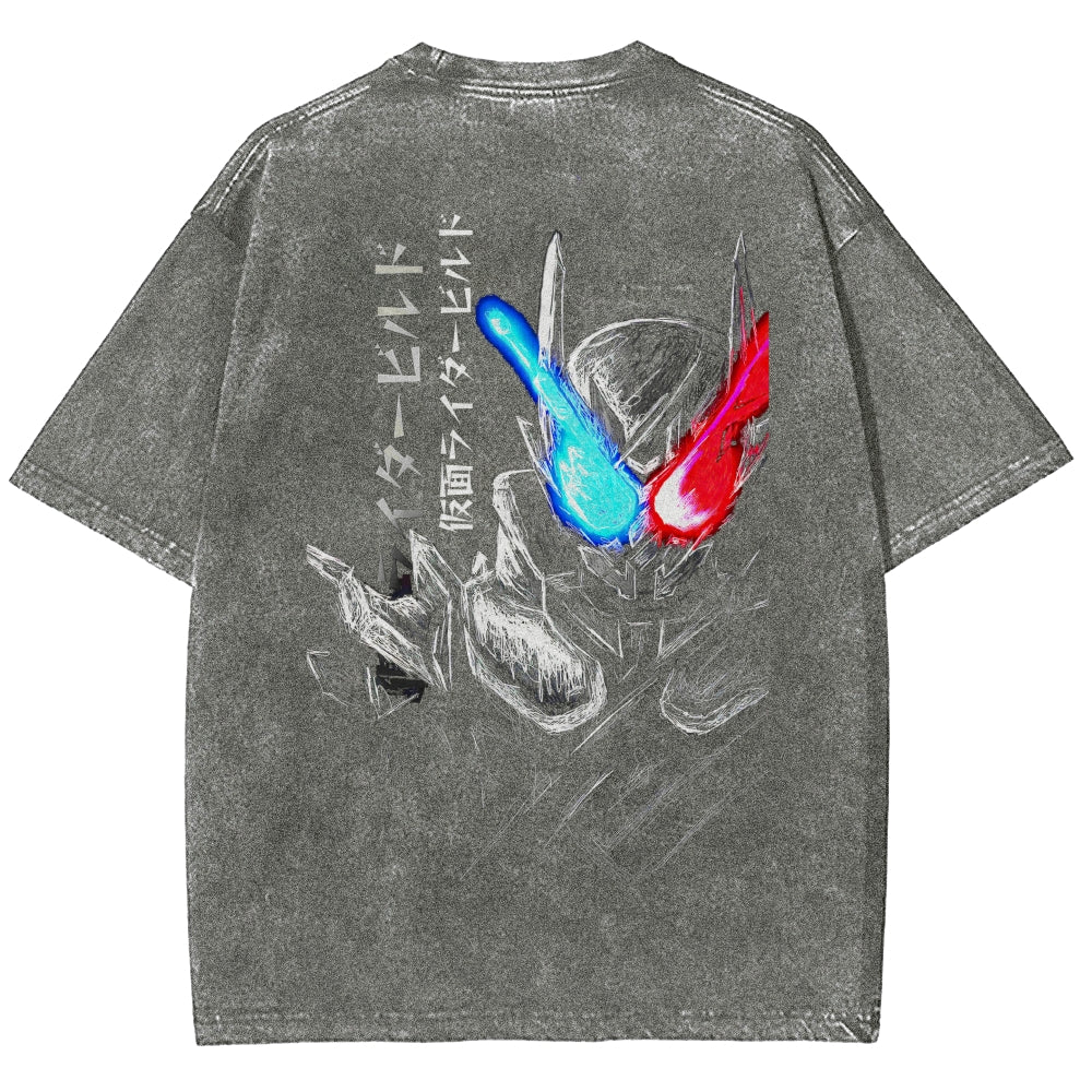 Kamen Rider Series Washed T-shirt 2606016015