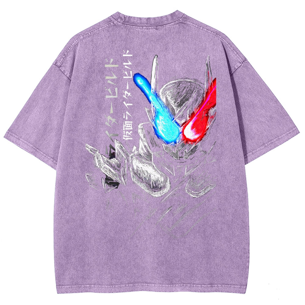 Kamen Rider Series Washed T-shirt 2606016015