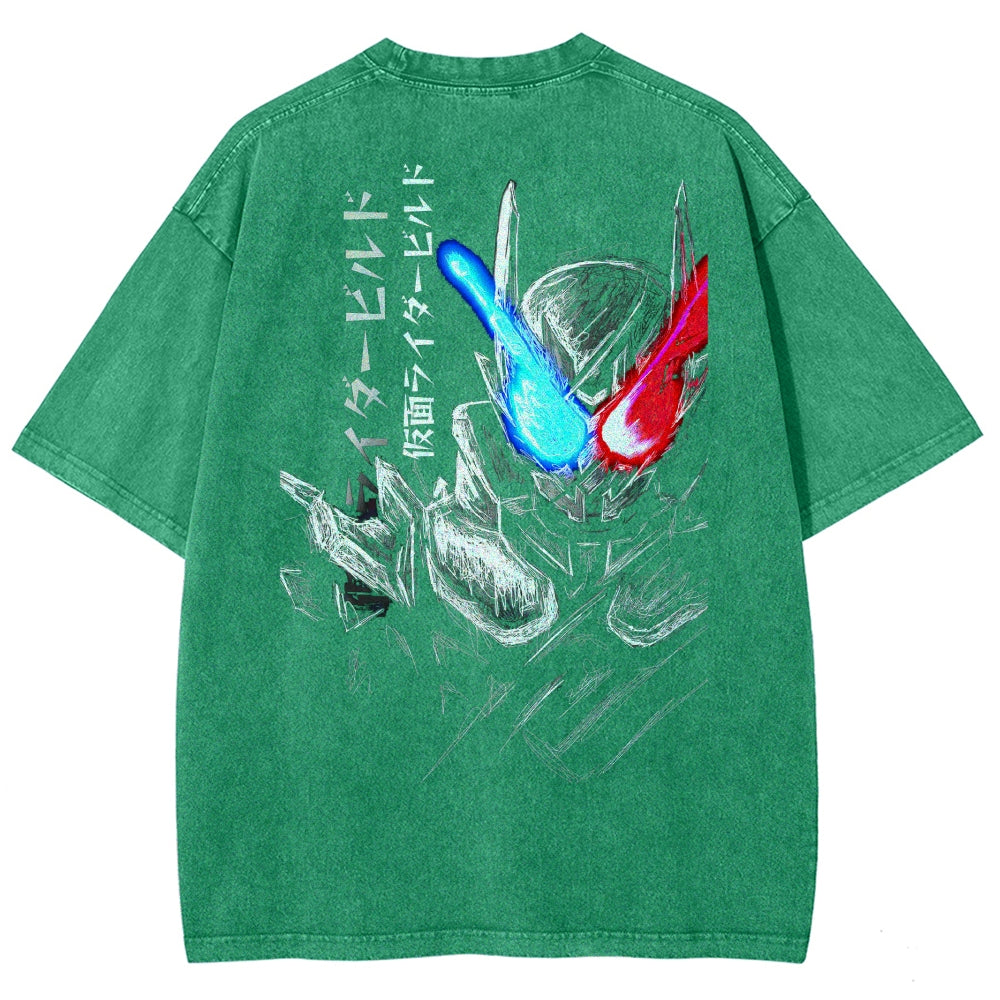 Kamen Rider Series Washed T-shirt 2606016015