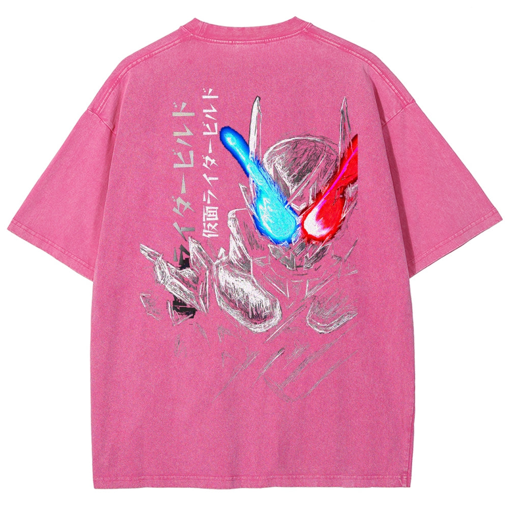 Kamen Rider Series Washed T-shirt 2606016015