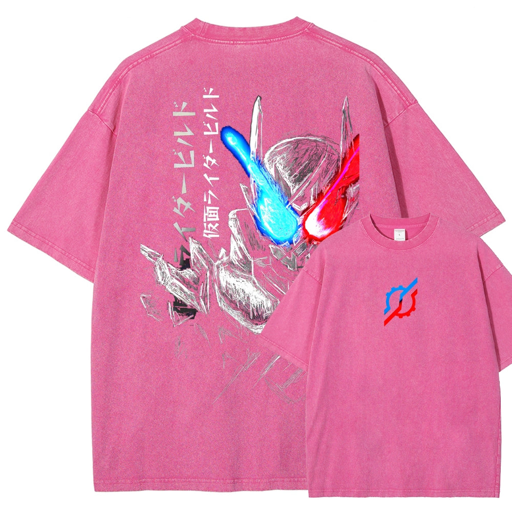 Kamen Rider Series Washed T-shirt 2606016015