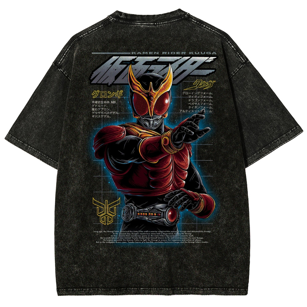Kamen Rider Series Washed T-shirt 2606016019