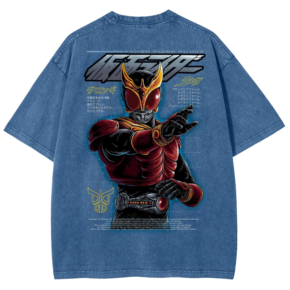 Kamen Rider Series Washed T-shirt 2606016019