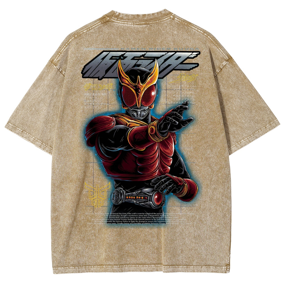 Kamen Rider Series Washed T-shirt 2606016019