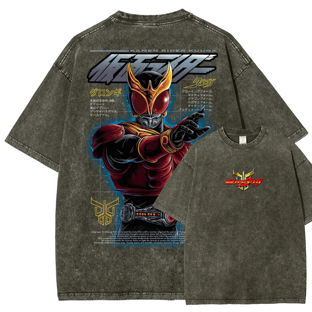 Kamen Rider Series Washed T-shirt 2606016019
