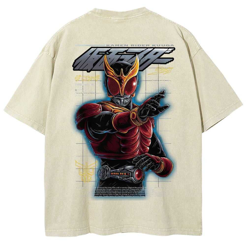 Kamen Rider Series Washed T-shirt 2606016019