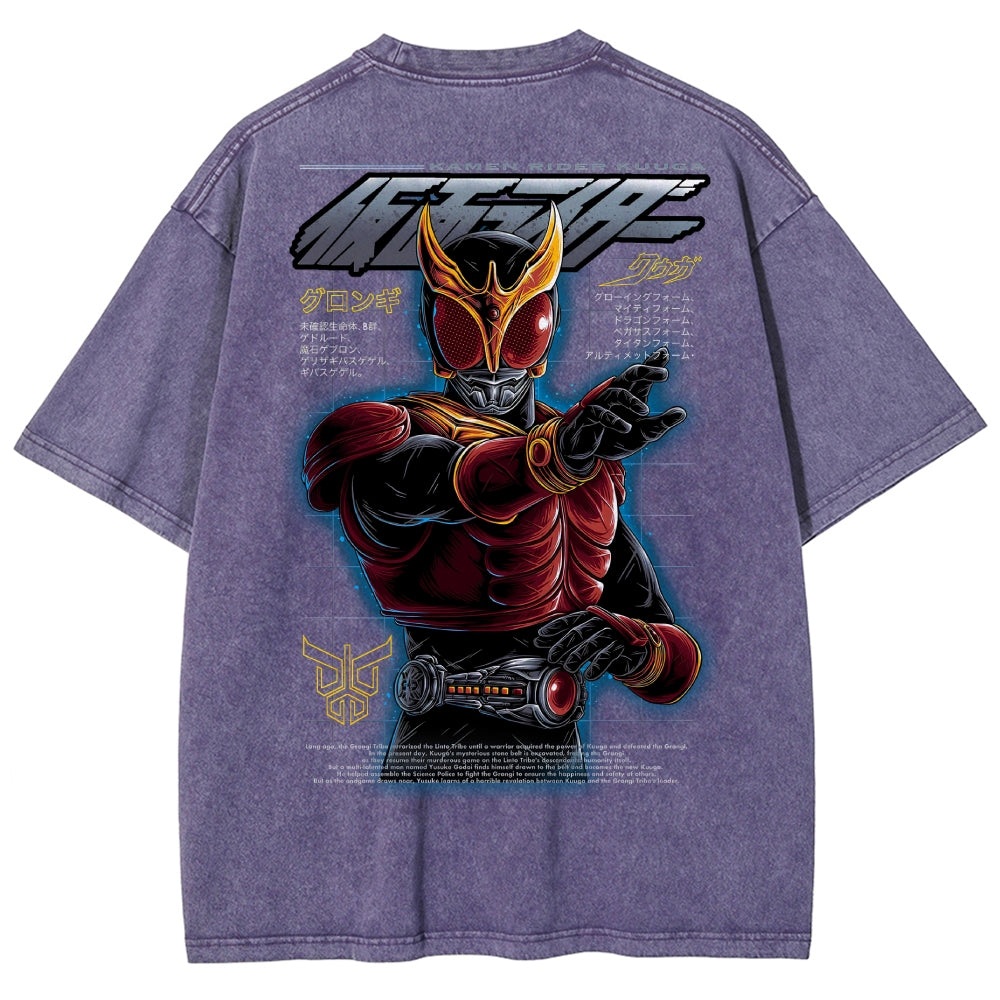 Kamen Rider Series Washed T-shirt 2606016019