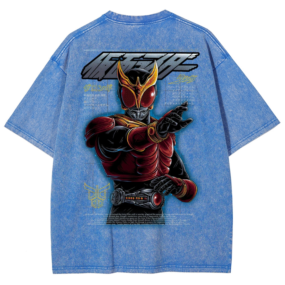 Kamen Rider Series Washed T-shirt 2606016019