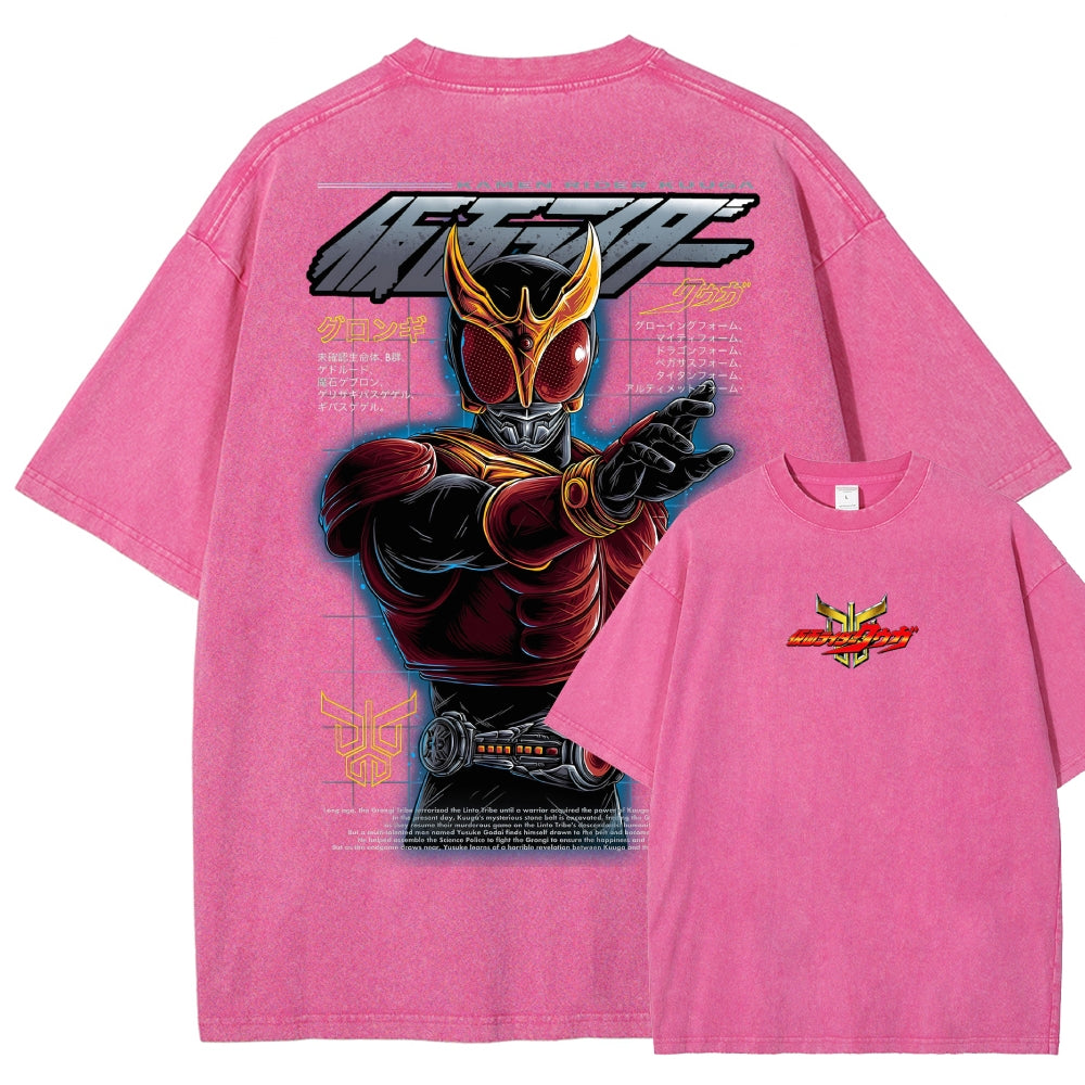 Kamen Rider Series Washed T-shirt 2606016019