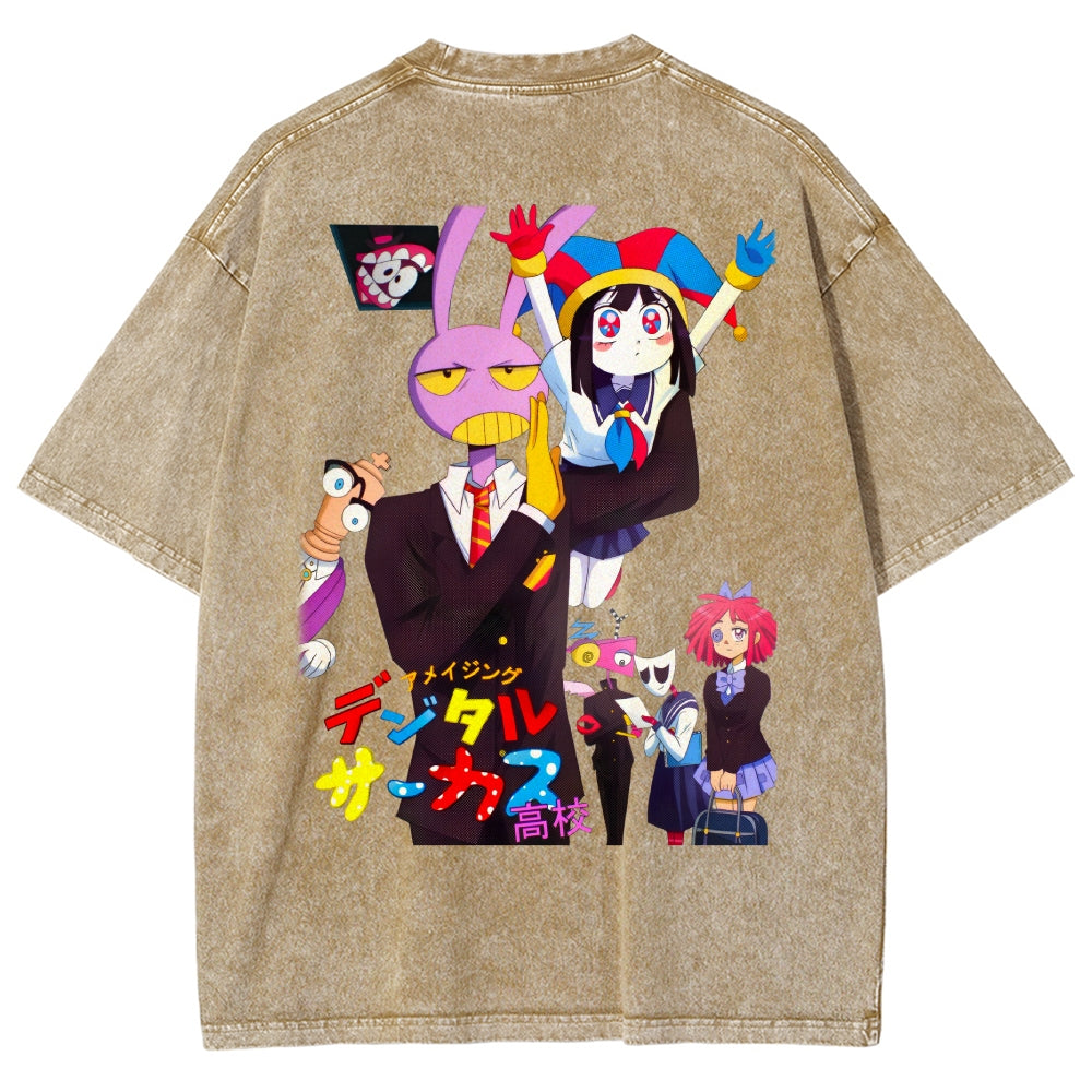 The Amazing Digital Circus Washed T-shirt 2606016890