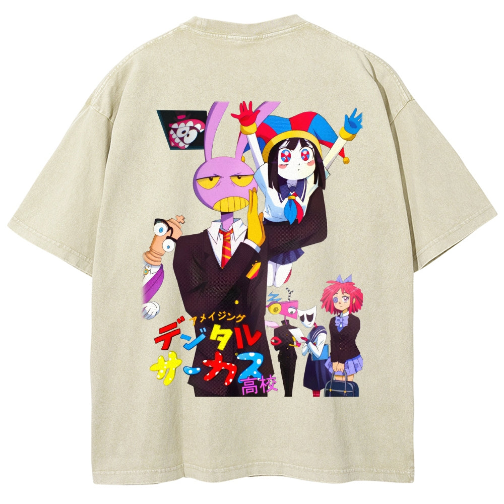 The Amazing Digital Circus Washed T-shirt 2606016890