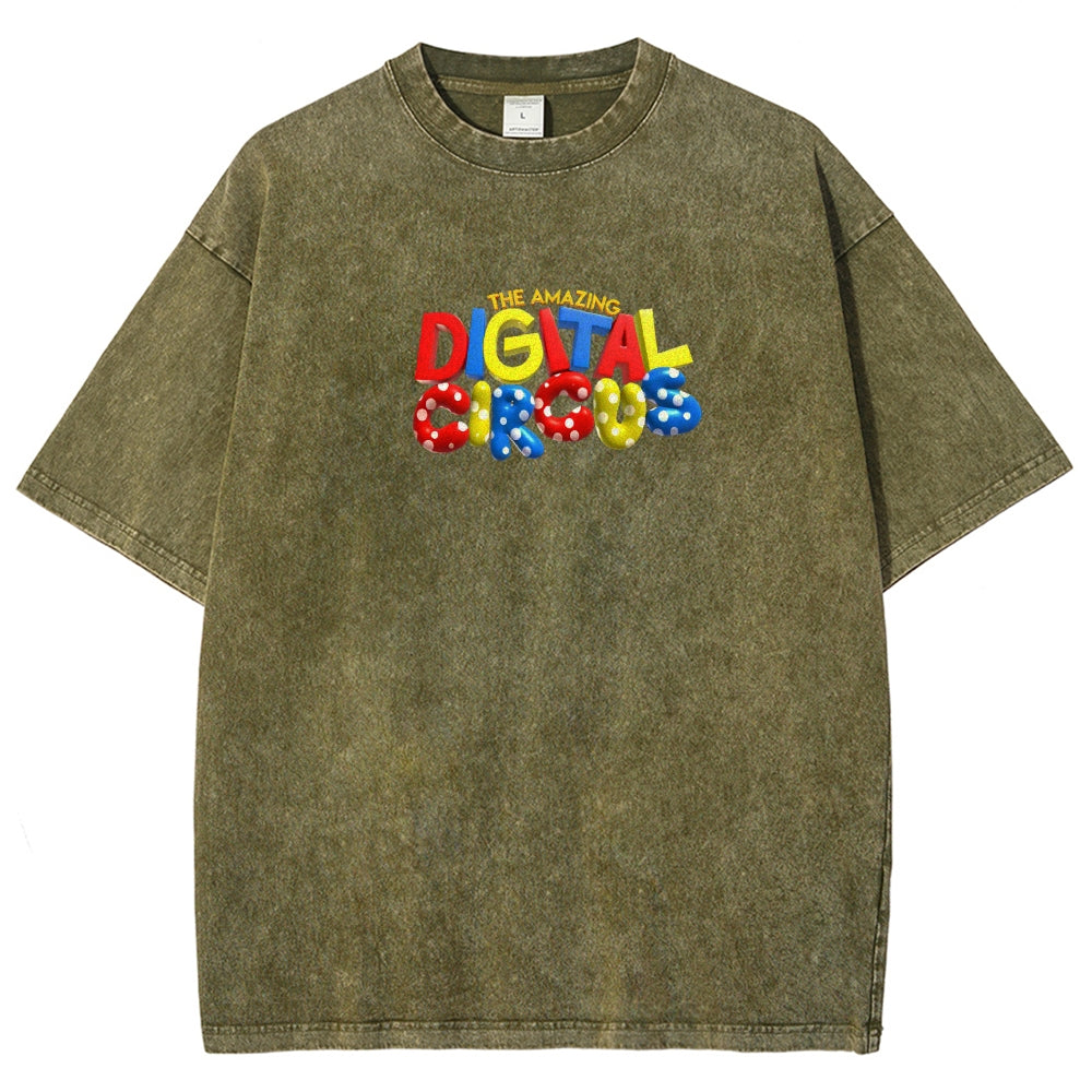 The Amazing Digital Circus Washed T-shirt 2606016890