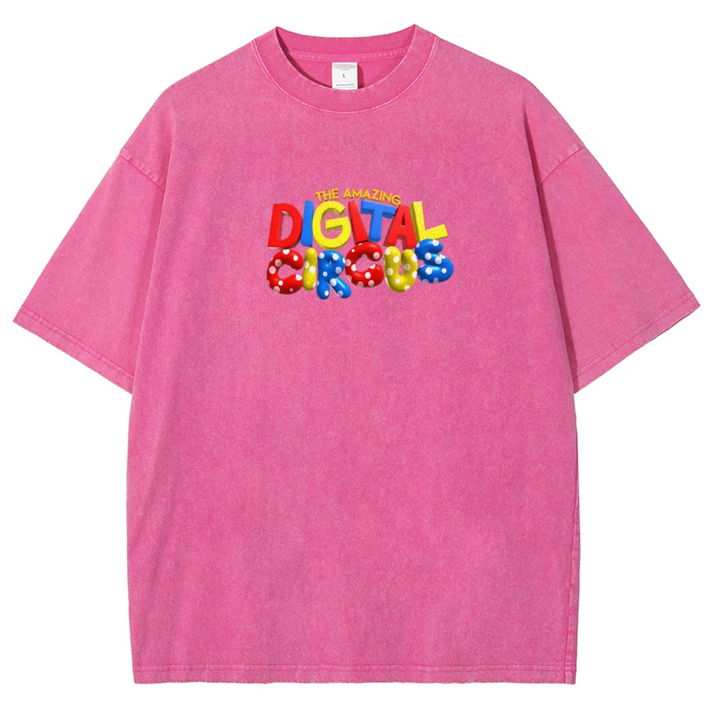 The Amazing Digital Circus Washed T-shirt 2606016890