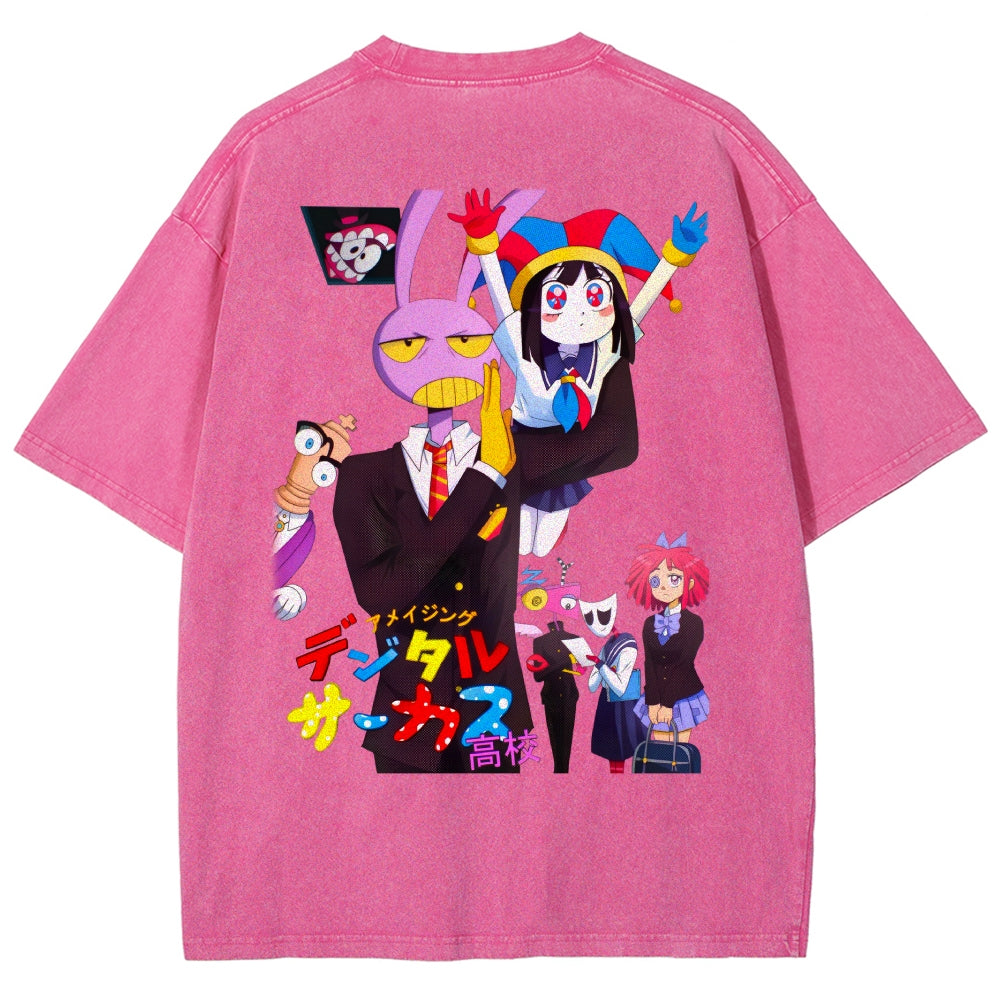 The Amazing Digital Circus Washed T-shirt 2606016890