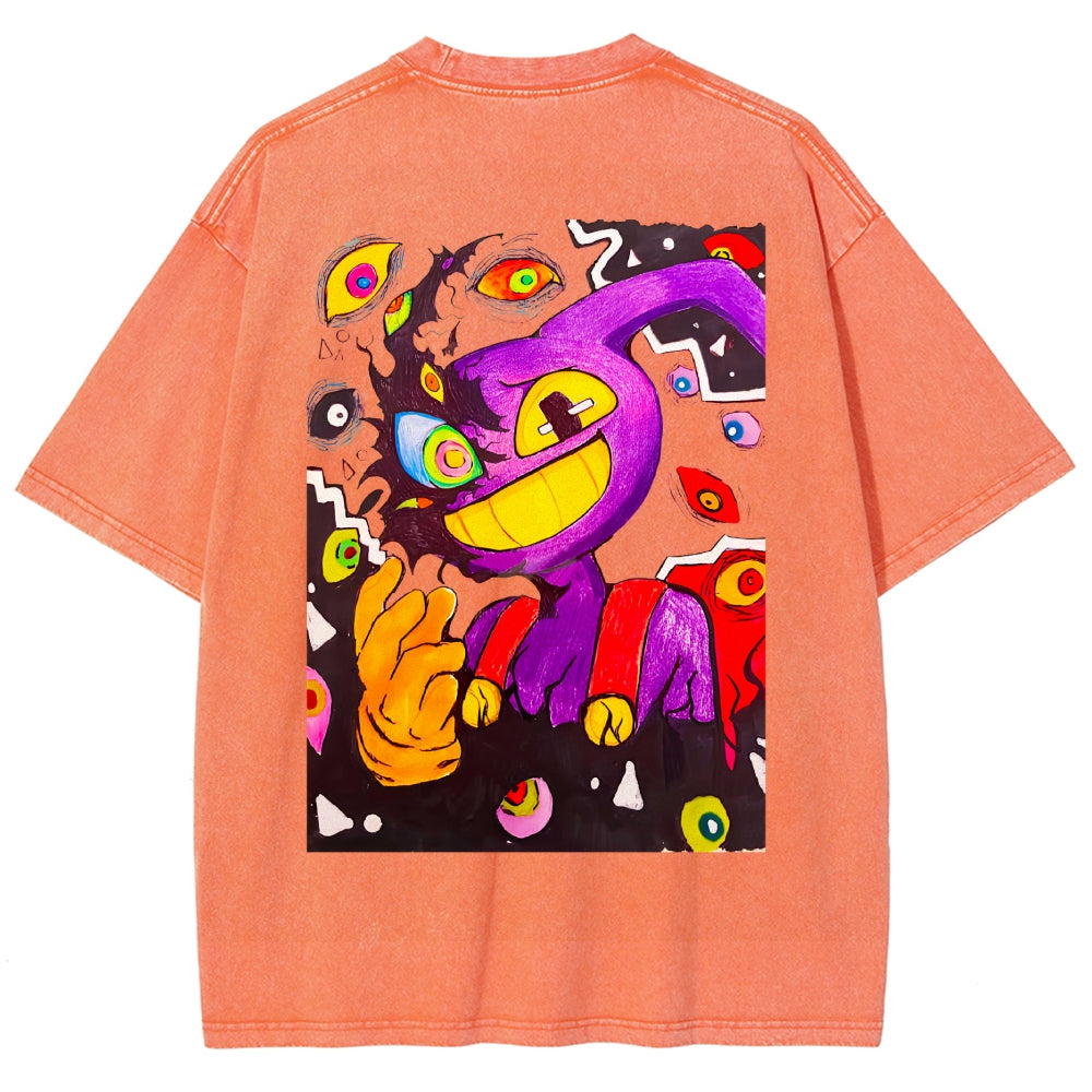 The Amazing Digital Circus Washed T-shirt 2606016898