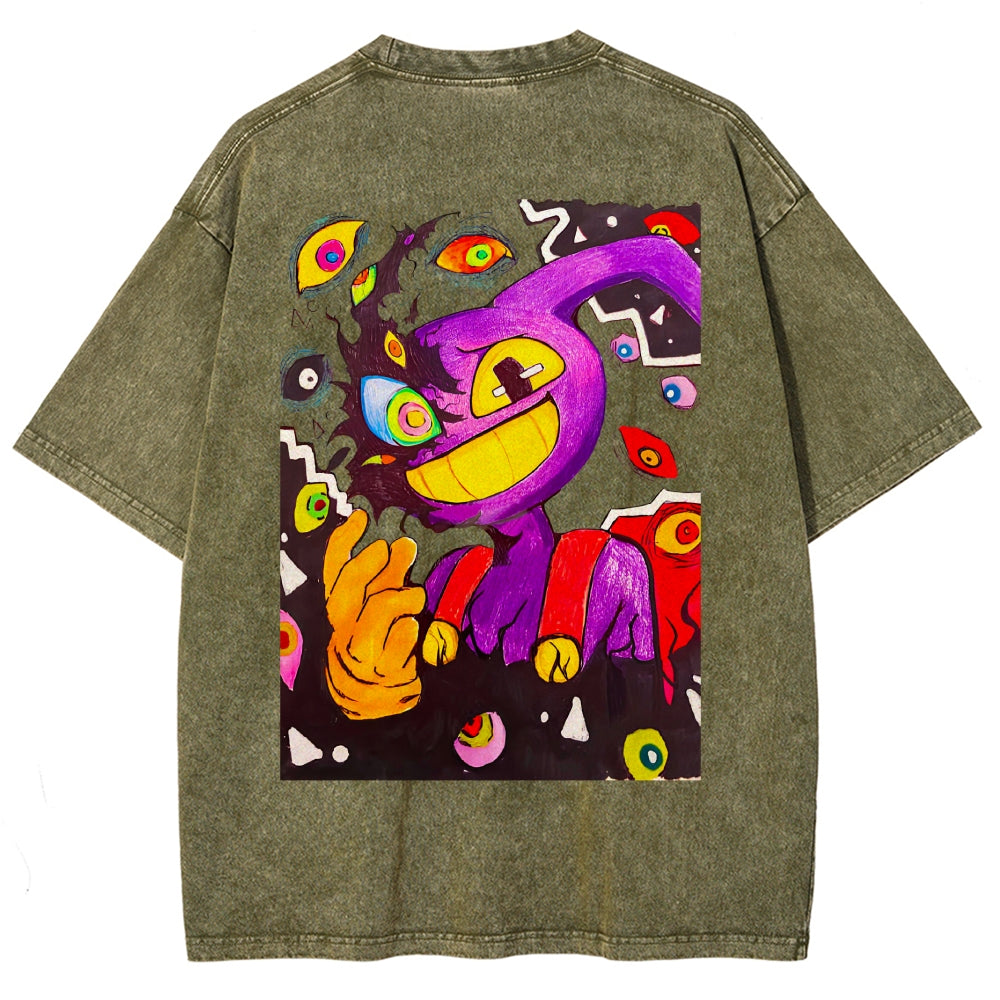 The Amazing Digital Circus Washed T-shirt 2606016898