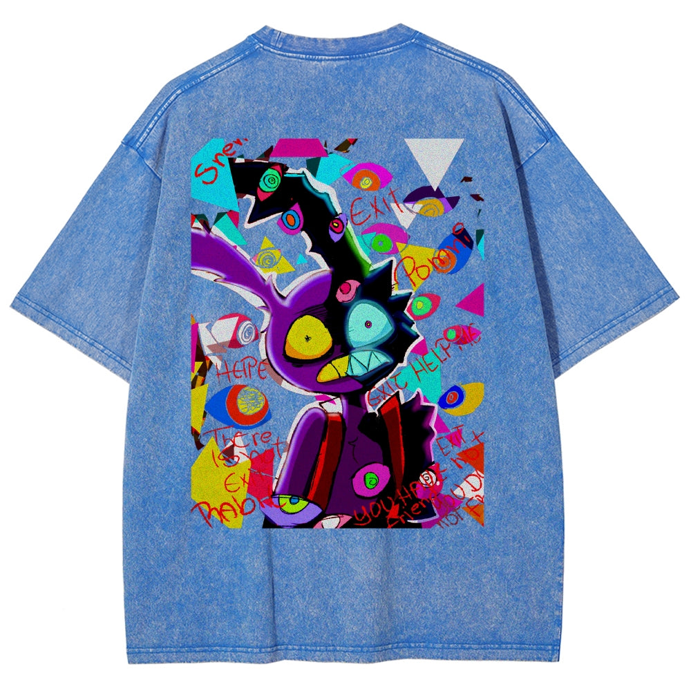 The Amazing Digital Circus Washed T-shirt 2606016899