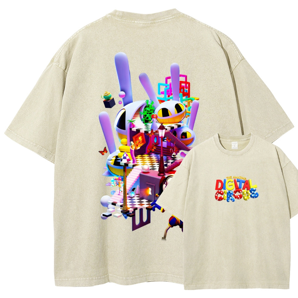 The Amazing Digital Circus Washed T-shirt 2606016921