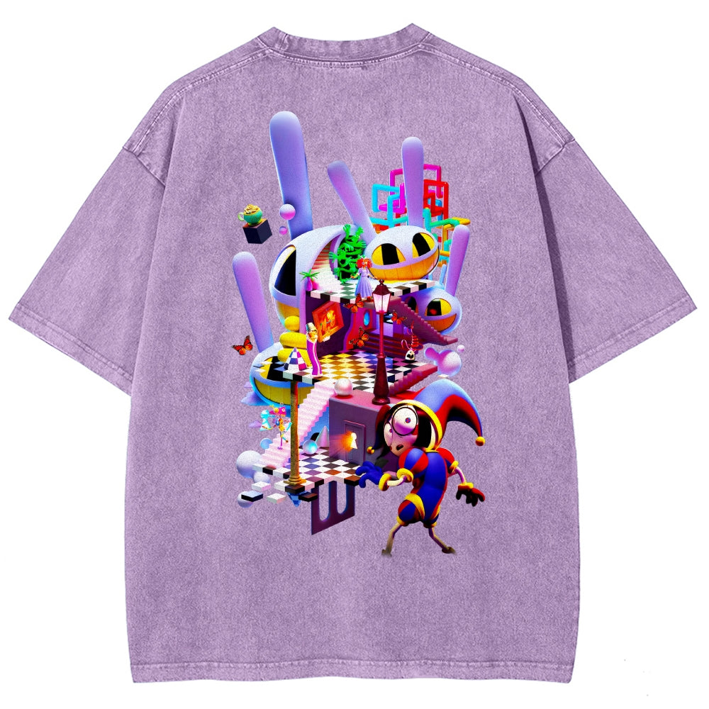 The Amazing Digital Circus Washed T-shirt 2606016921