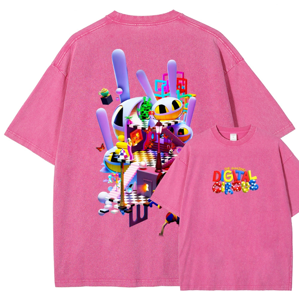 The Amazing Digital Circus Washed T-shirt 2606016921