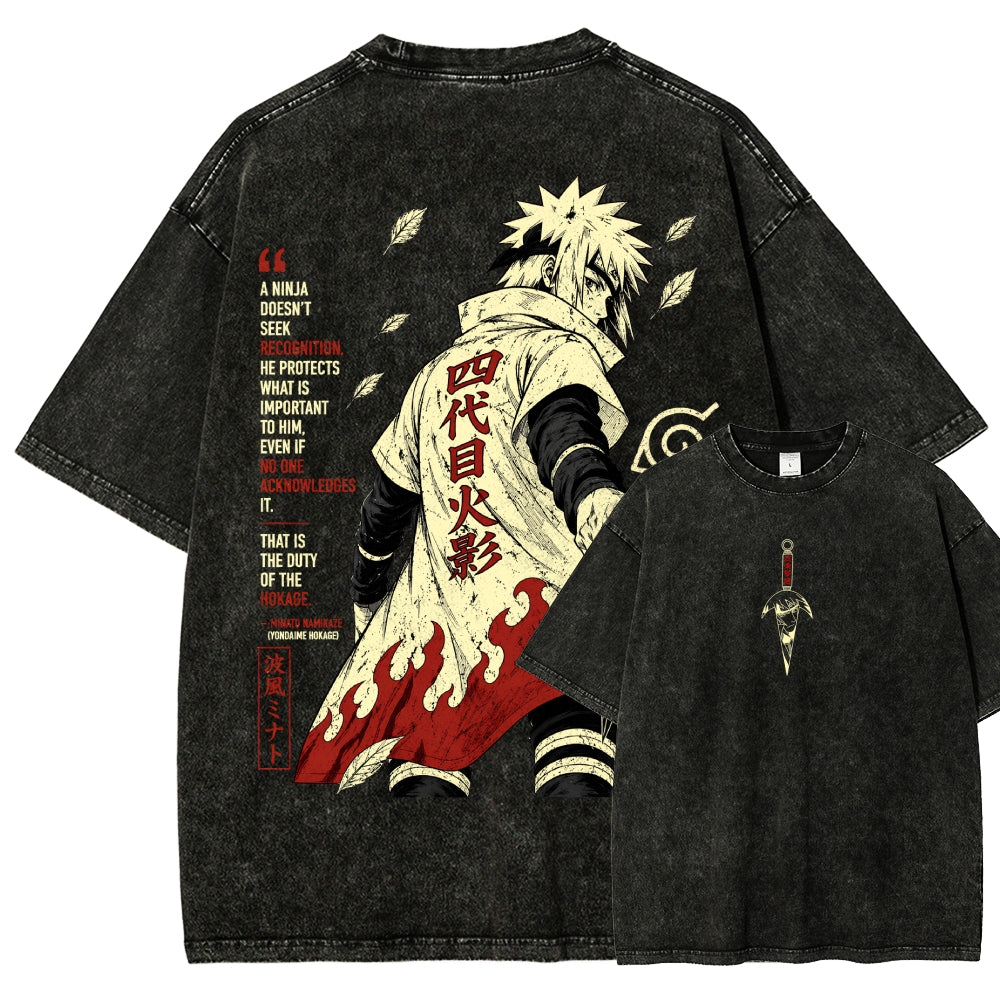 Naruto Washed T-shirt 2606016986