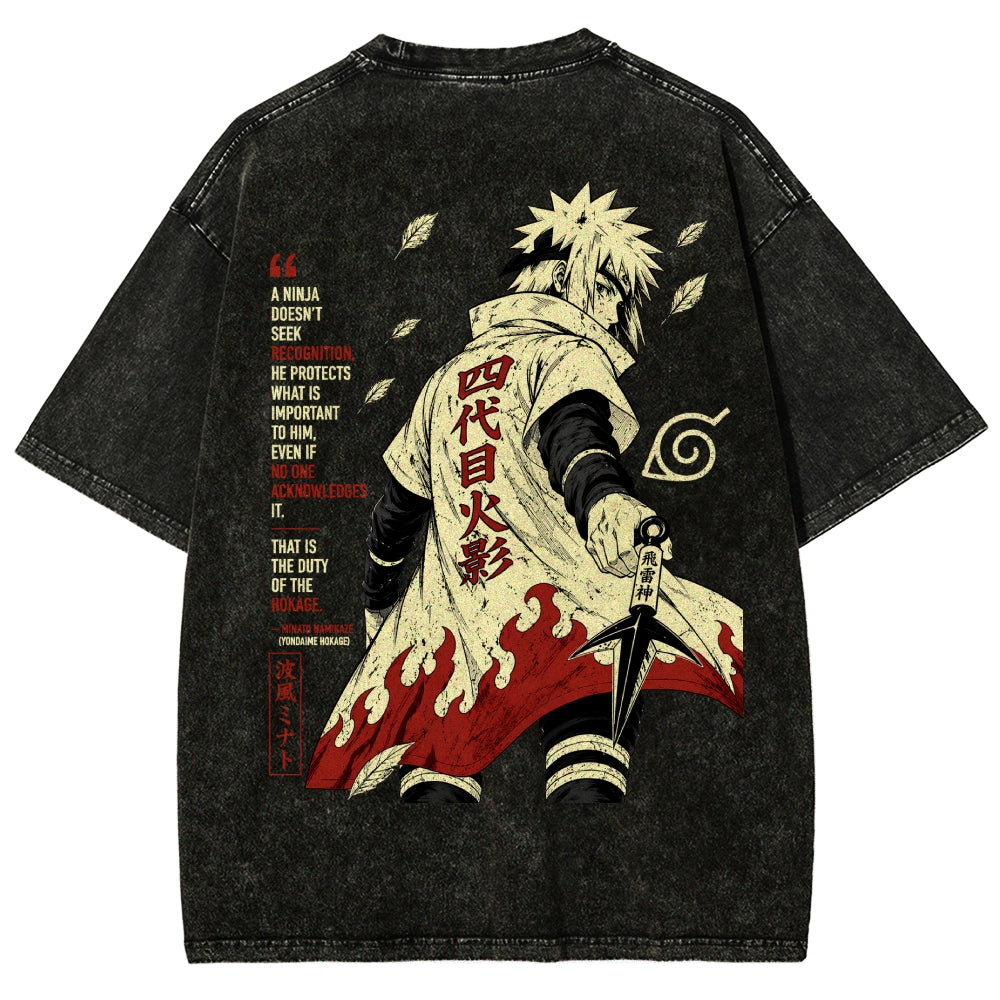Naruto Washed T-shirt 2606016986