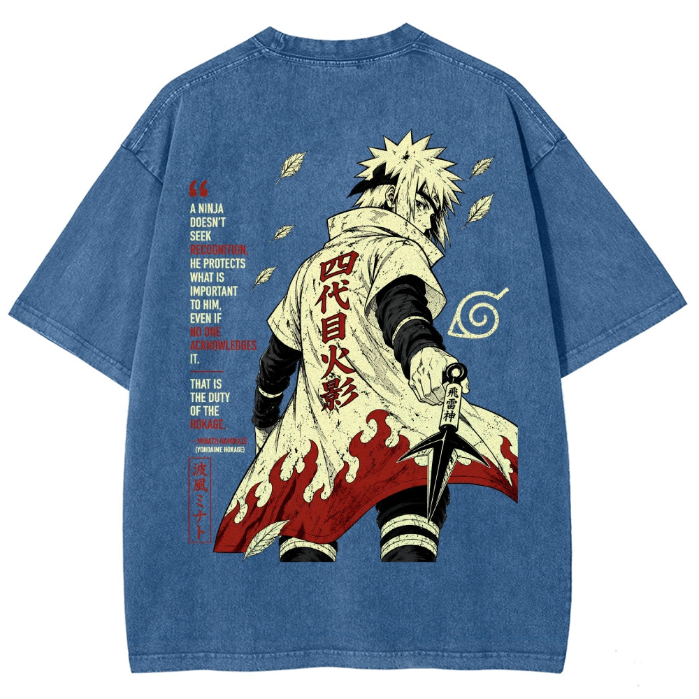 Naruto Washed T-shirt 2606016986