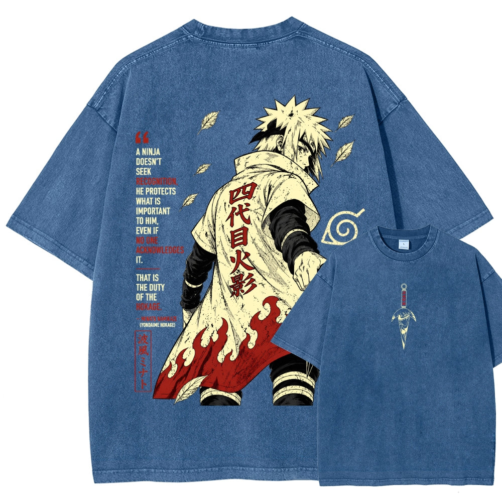 Naruto Washed T-shirt 2606016986
