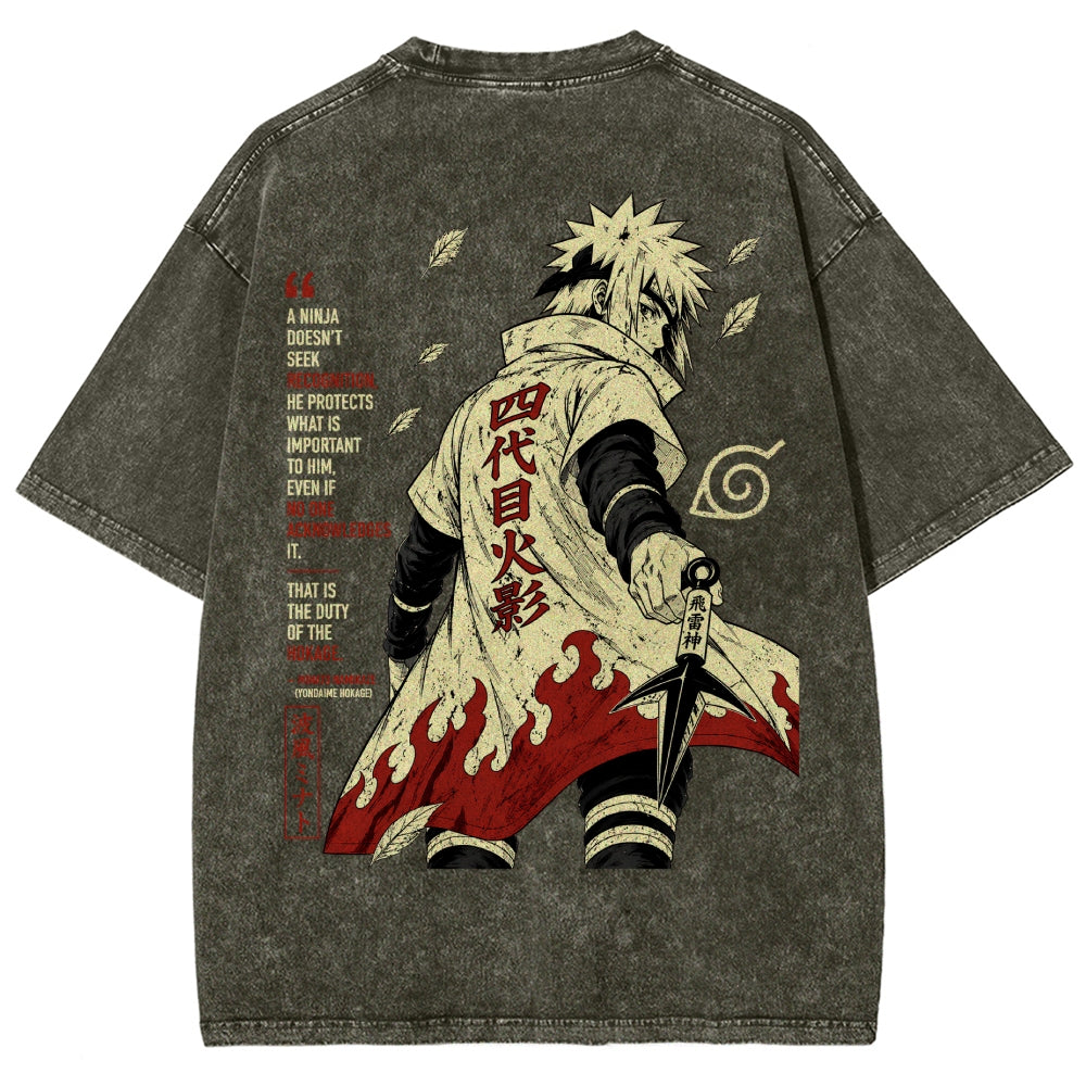 Naruto Washed T-shirt 2606016986