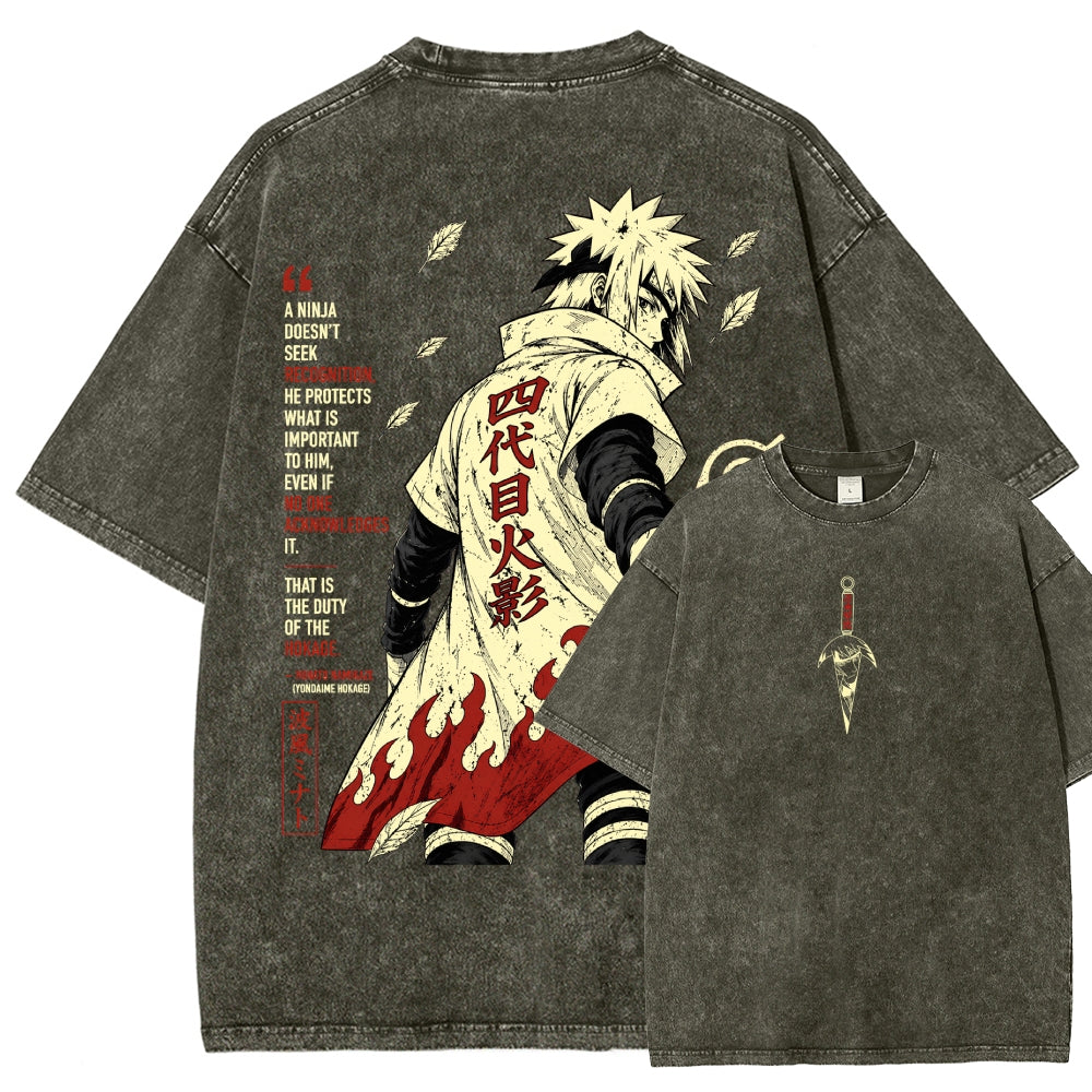 Naruto Washed T-shirt 2606016986