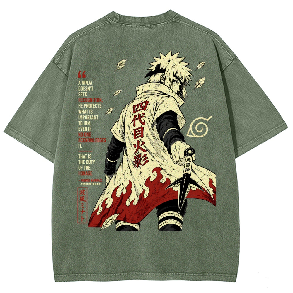 Naruto Washed T-shirt 2606016986