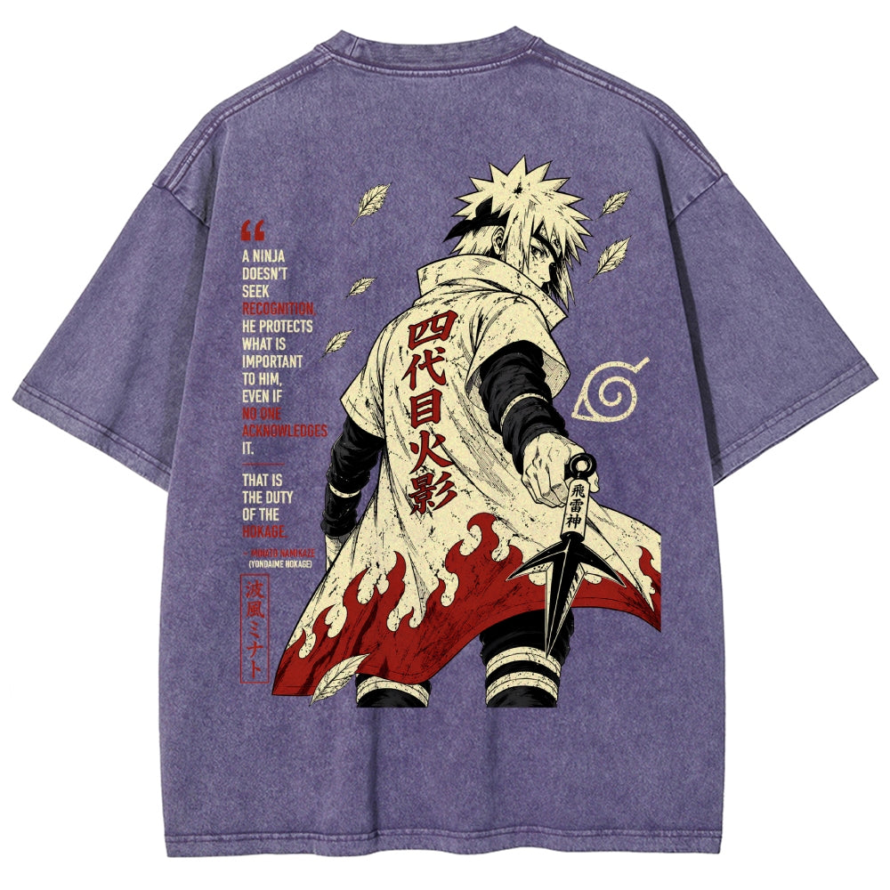 Naruto Washed T-shirt 2606016986