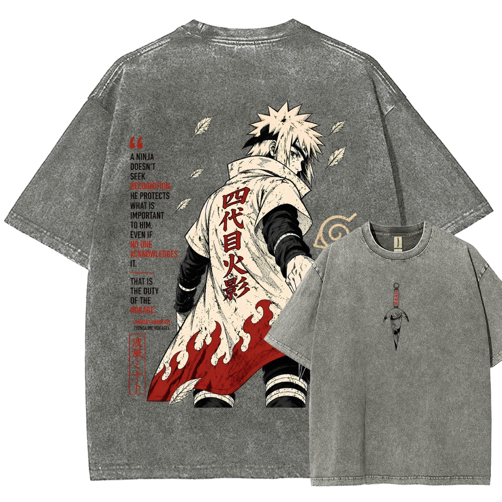 Naruto Washed T-shirt 2606016986