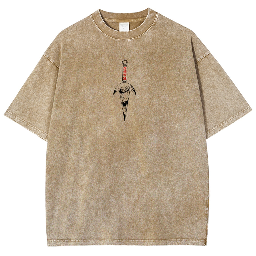 Naruto Washed T-shirt 2606016986